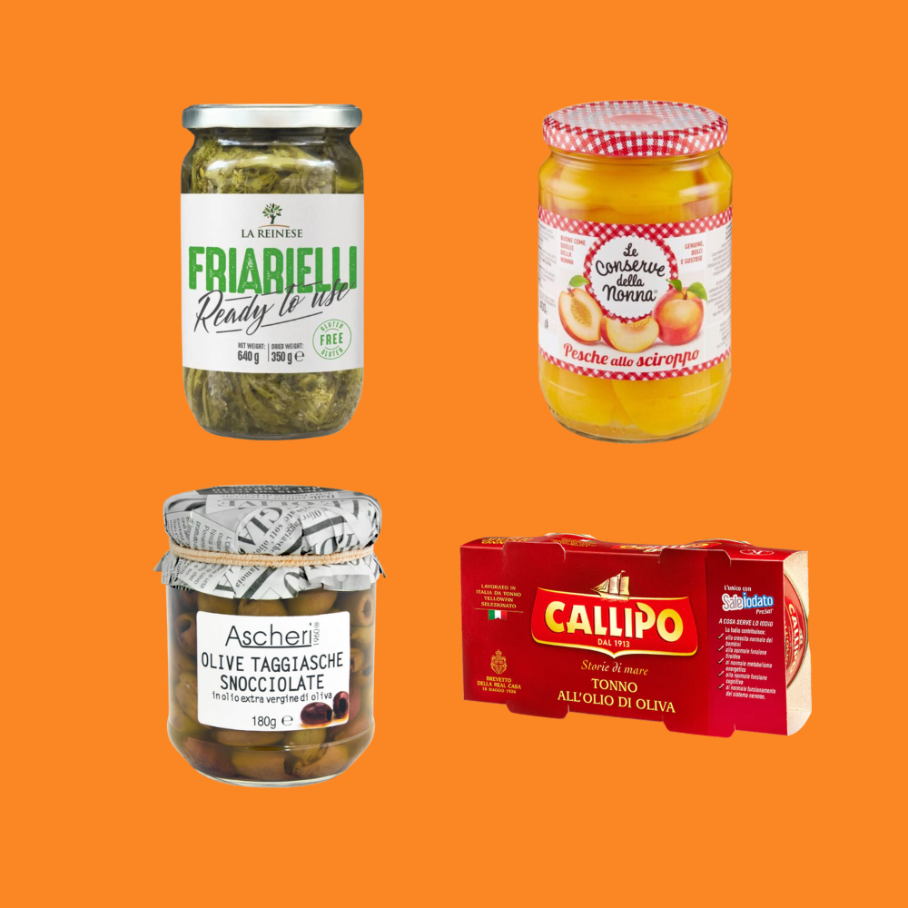 Preserved, Canned & Jarred Food