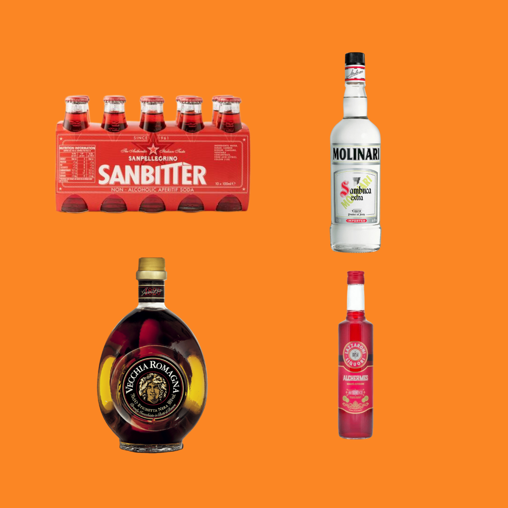 Spirits, Liqueurs & Aperitivo
