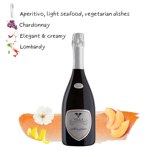 2019 Villa Franciacorta MON SATEN Franciacorta D.O.C.G. Brut Organic