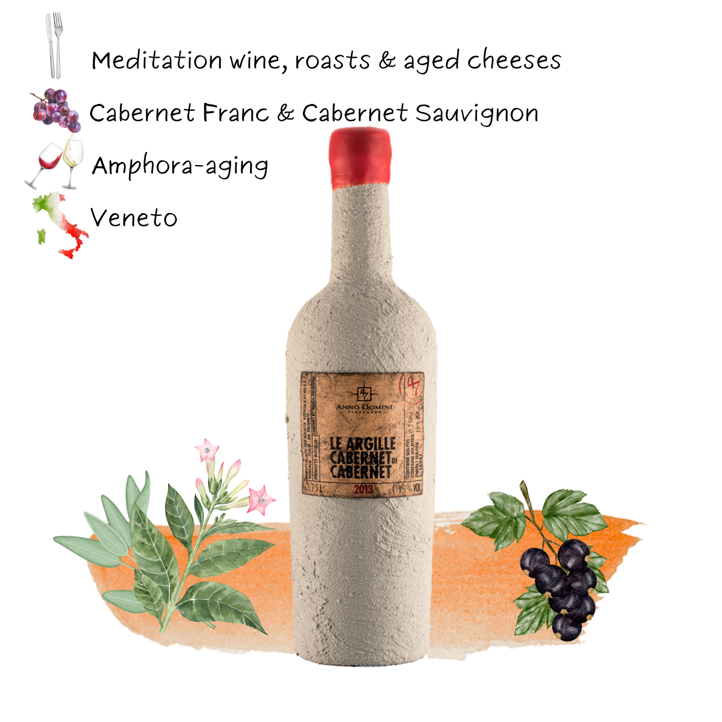 2019 Anno Domini LE ARGILLE Cabernet di Cabernet