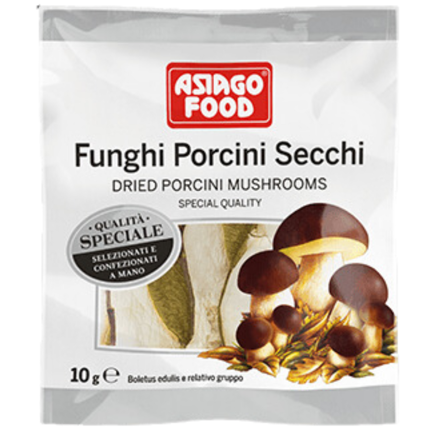 Asiago Food Dried Porcini Slices