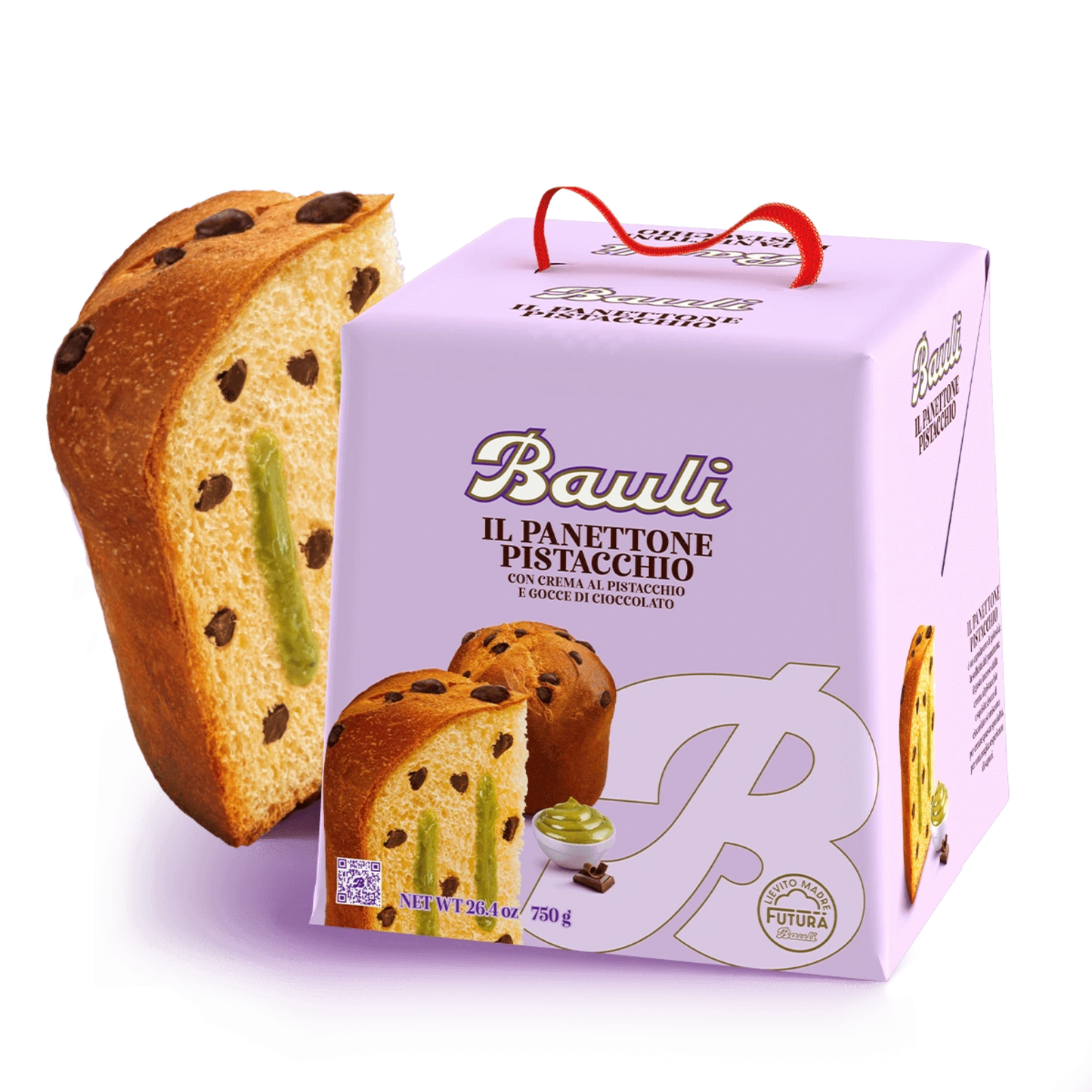 Bauli Pistachio Panettone 750g Italian pistachio Christmas cake