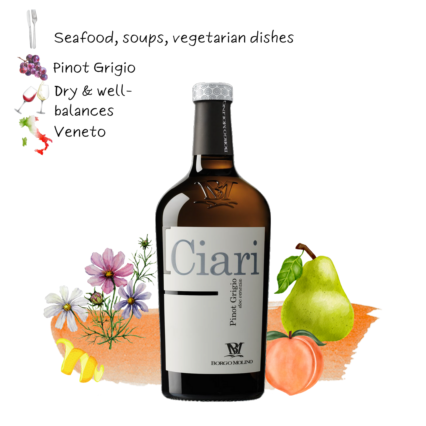 2021 Borgo Molino CIARI Pinot Grigio DO.C. Venezia