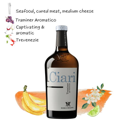 2023 Borgo Molino CIARI Traminer Aromatico I.G.T. Trevenezie
