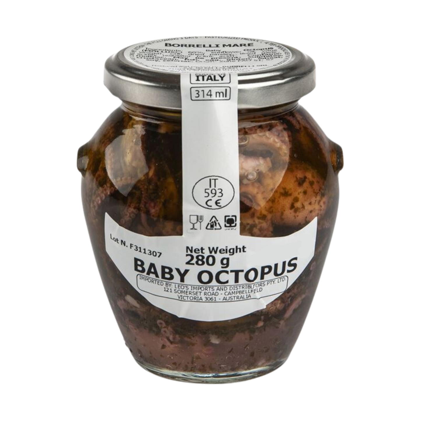 Borrelli Mare Baby Octopus 280g