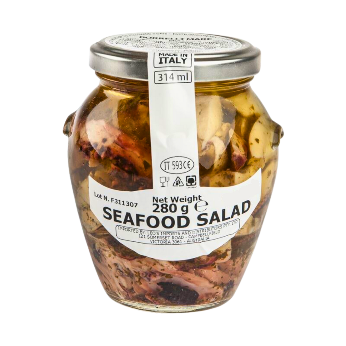 Borrelli Mare Seafood Salad 280g