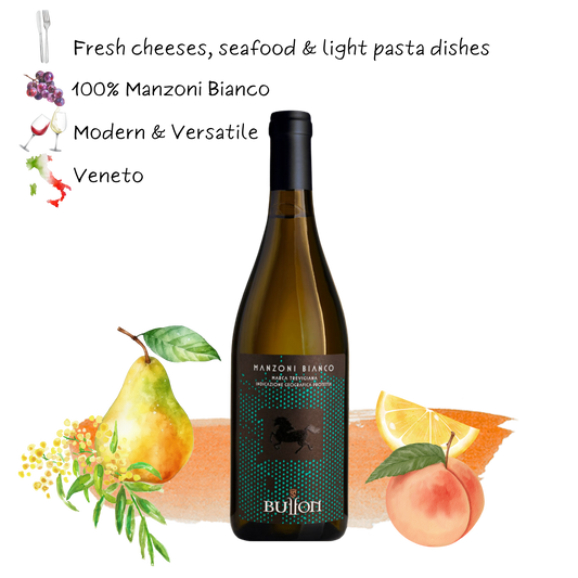 2024 Buffon Manzoni Bianco I.G.P. Marca Trevigiana