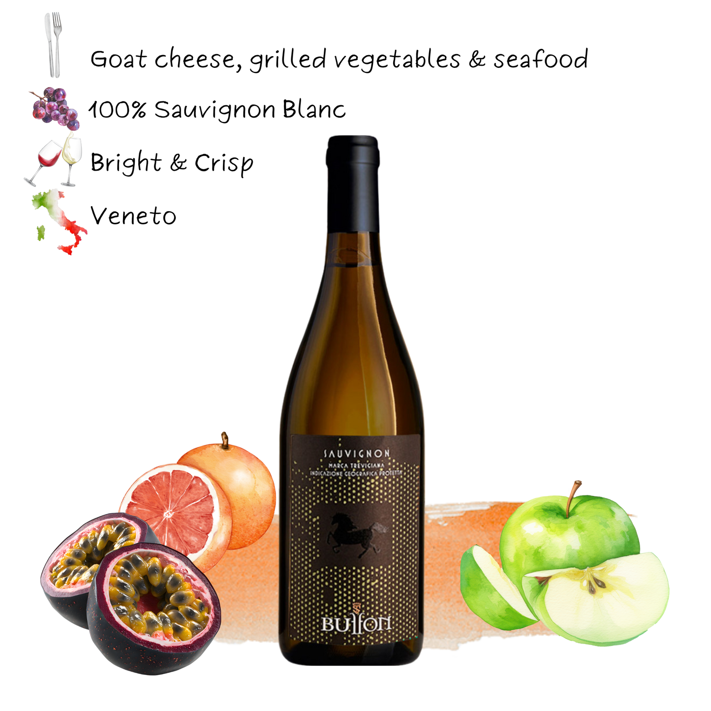 Buffon Sauvignon IGP Marca Trevigiana