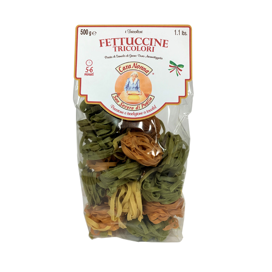 Cara Nonna Fettuccine Tricolori 500g