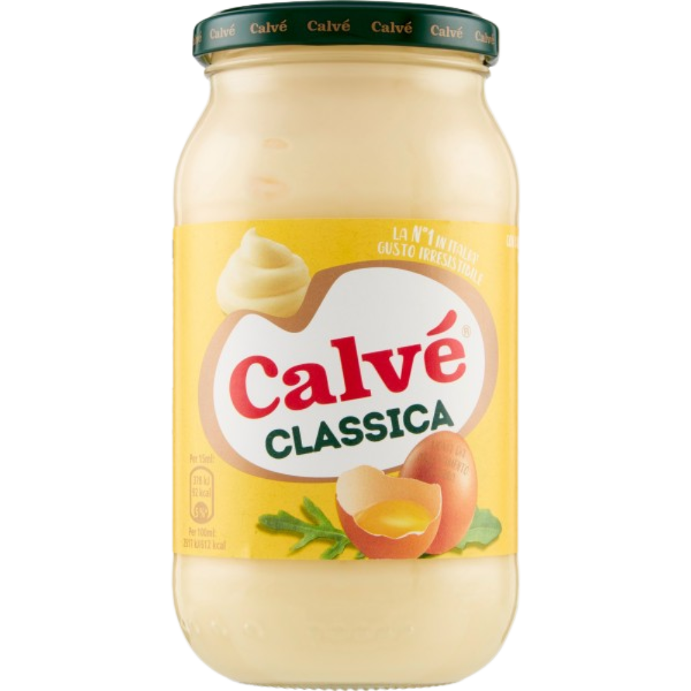 Calvé Maionese Classica 450ml jar Italian mayonnaise