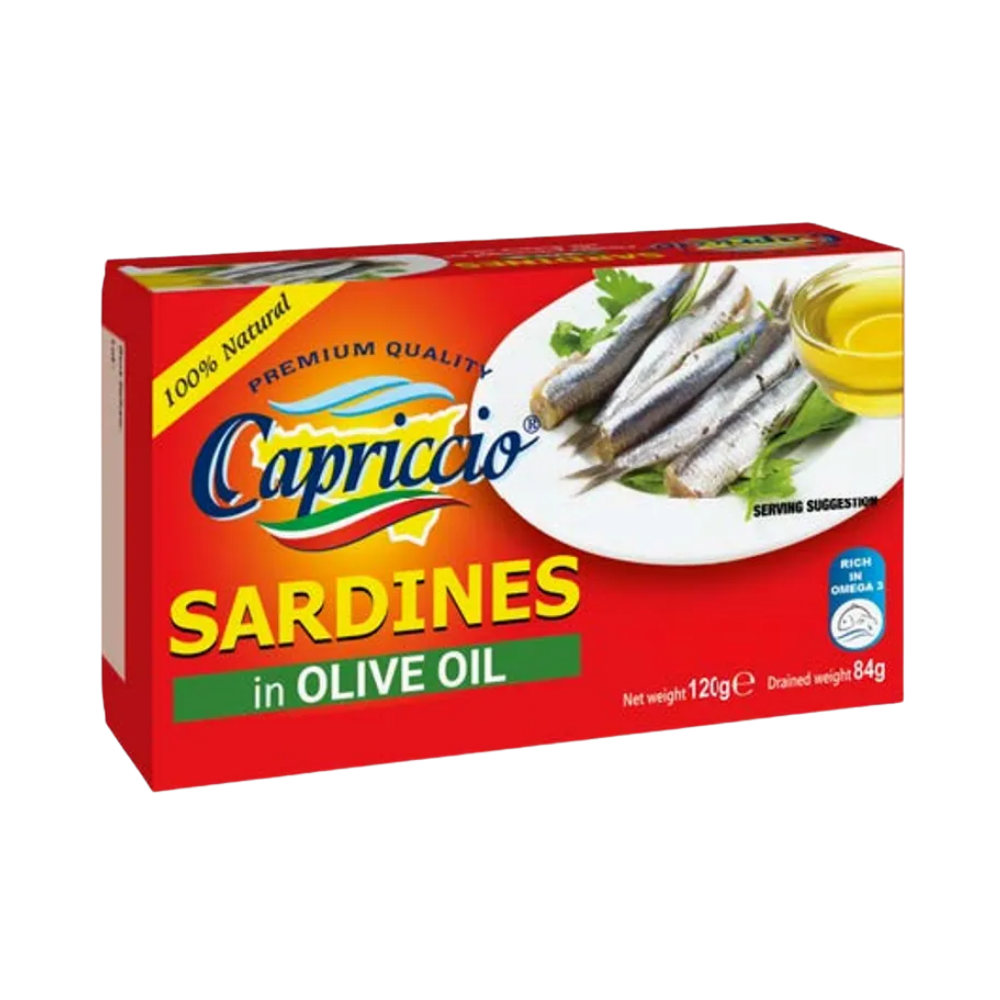 Capriccio Sardines in Olive Oil 120g