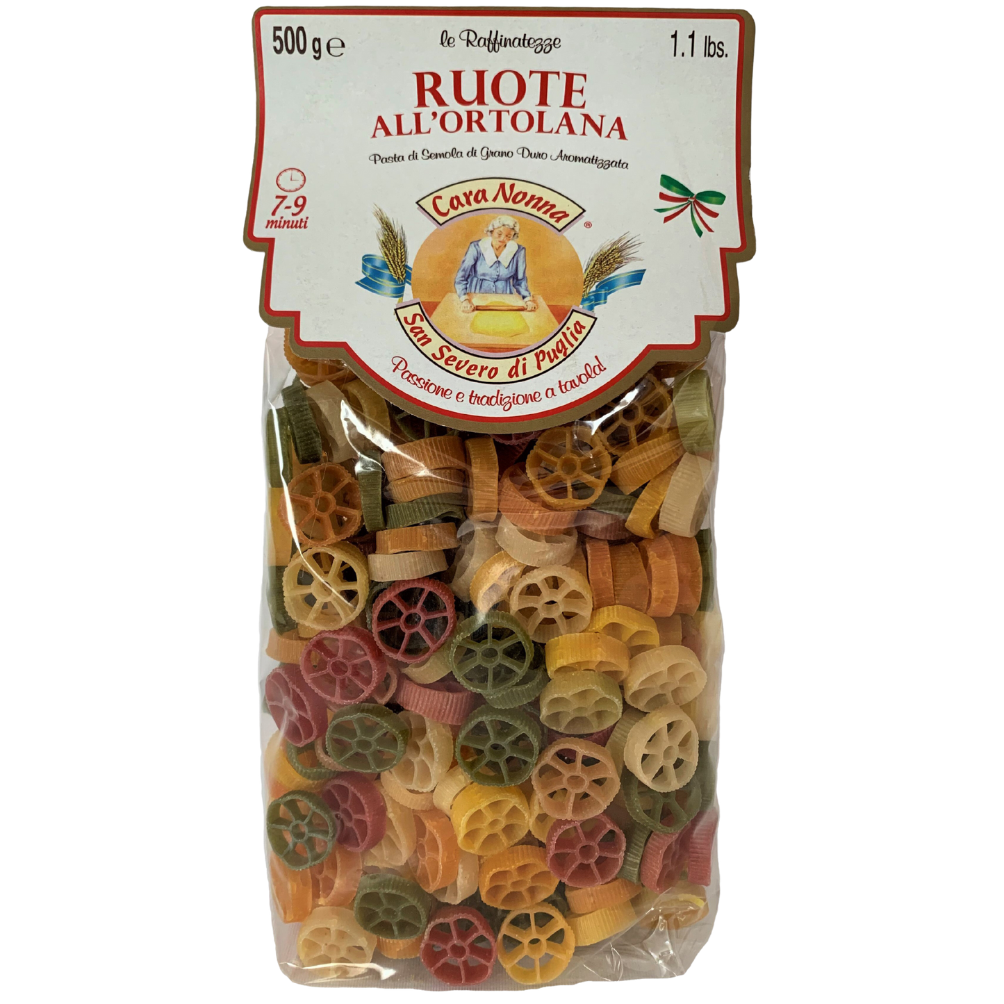 Cara Nonna Ruote all'Ortolana 500g