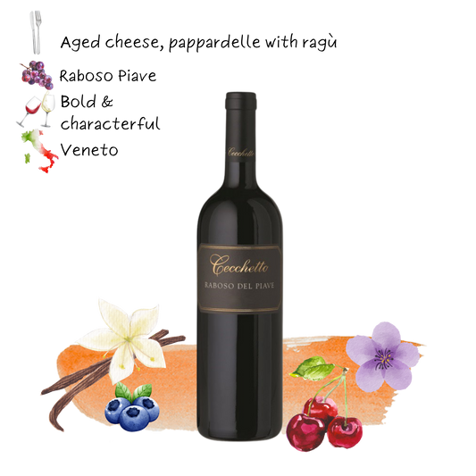 2018 Cecchetto Raboso Piave D.O.C.