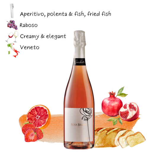 2011 Cecchetto ROSA BRUNA Rosé Metodo Classico Brut