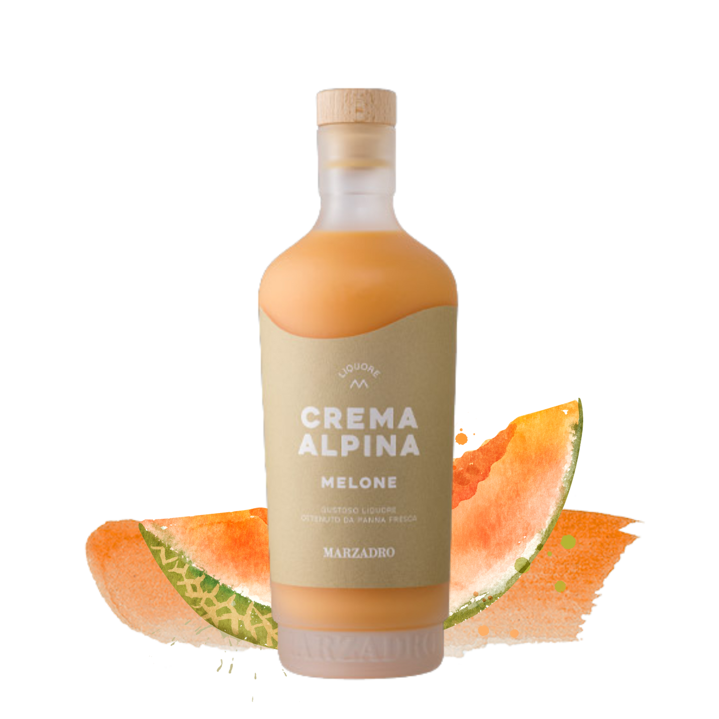 Distilleria Marzadro Crema Alpina Melone Liqueur 700ml