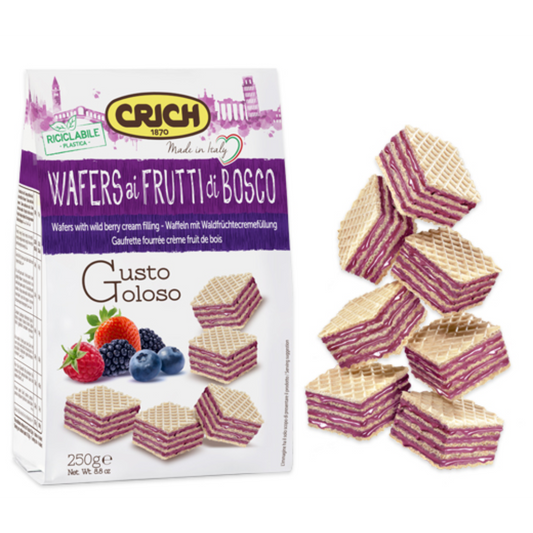 Crich Wild Berry Wafers 250g