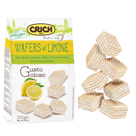 Crich Lemon Wafers 250g