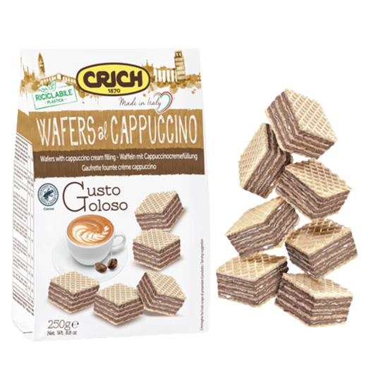 Crich Cappuccino Wafers 250g