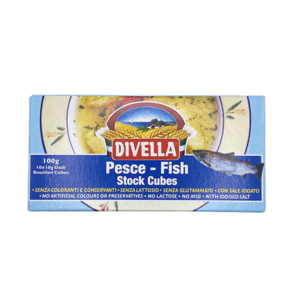Divella Fish Stock Cubes 100g