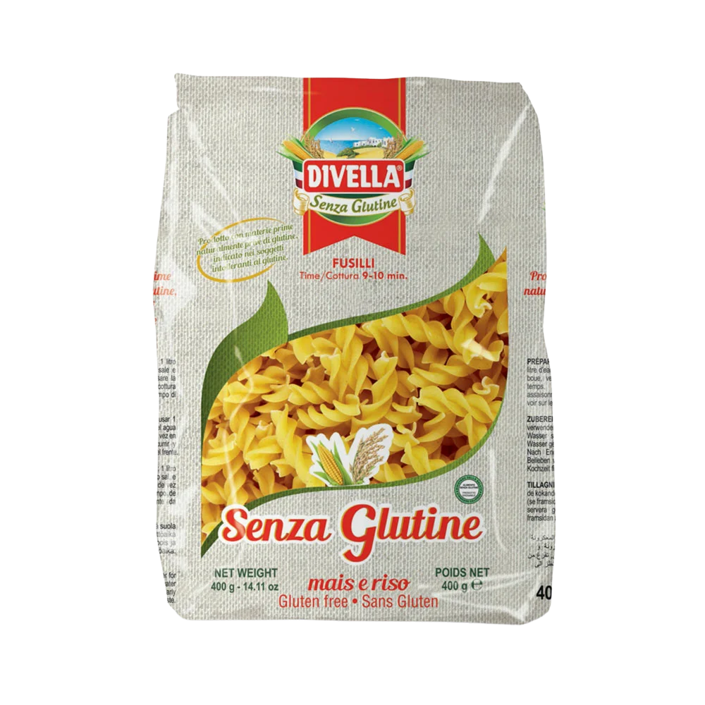 Divella Gluten Free Fusilli 400g