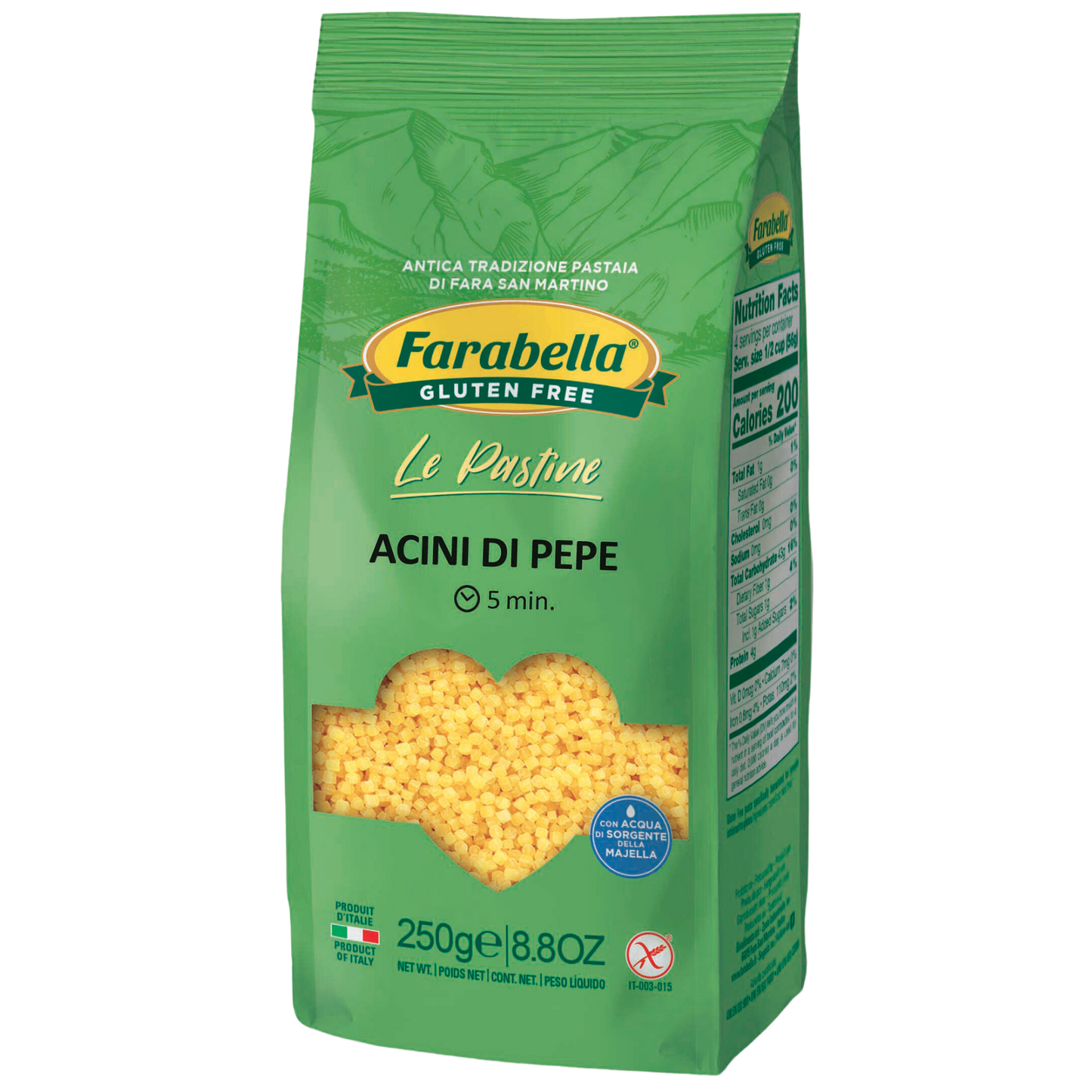 Farabella Gluten Free Acini di Pepe 250g