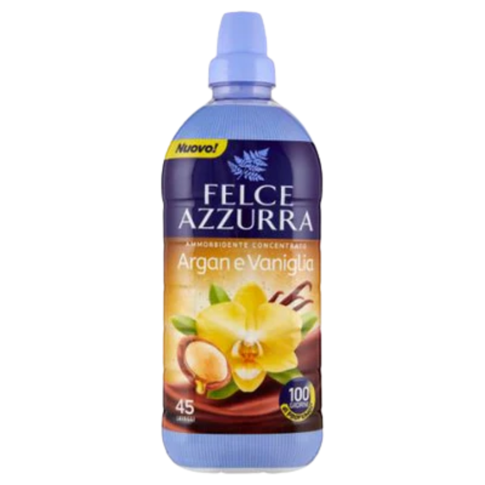 Felce Azzurra Argan & Vanilla Concentrated Softener 900ml - 45 washes