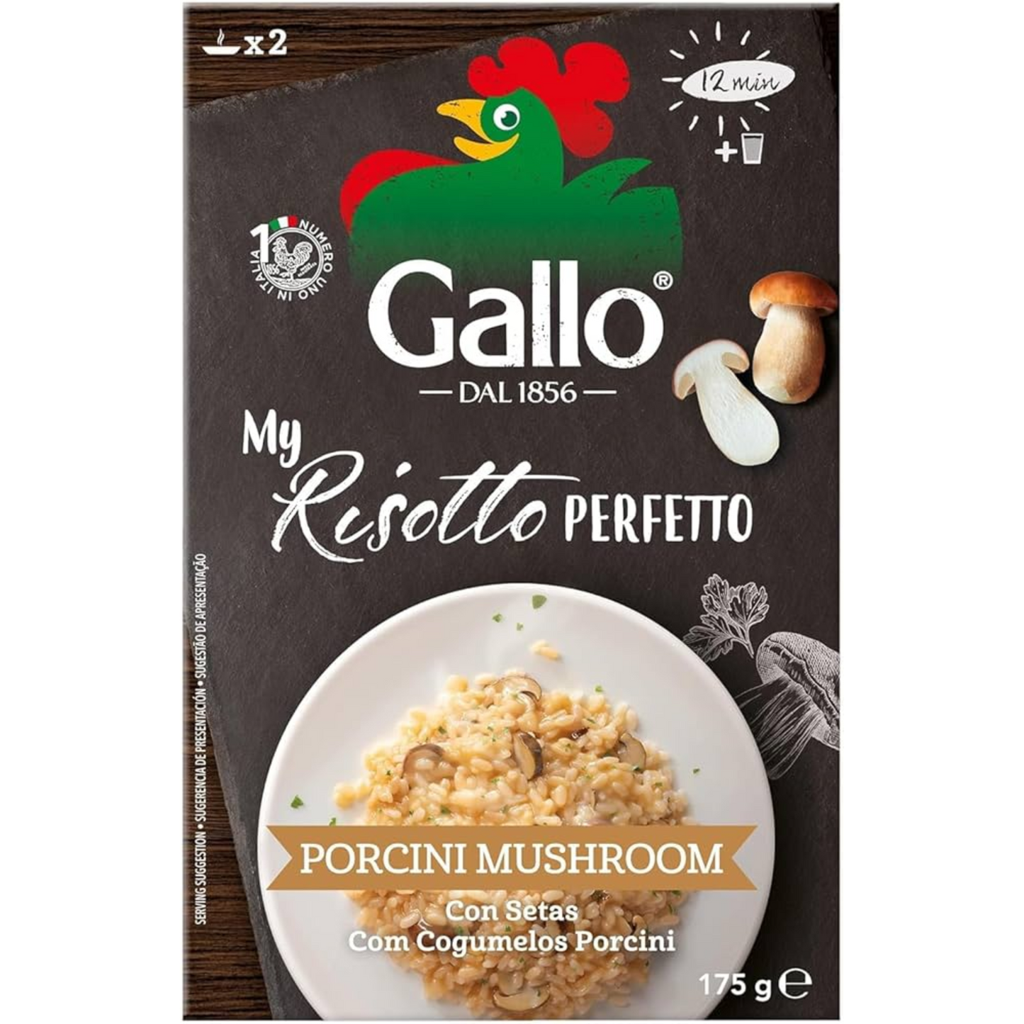 Gallo My Risotto Perfetto Porcini Mushroom 175g