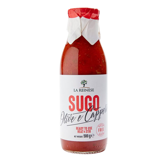 La Reinese Sauce with Olives & Capers 500g