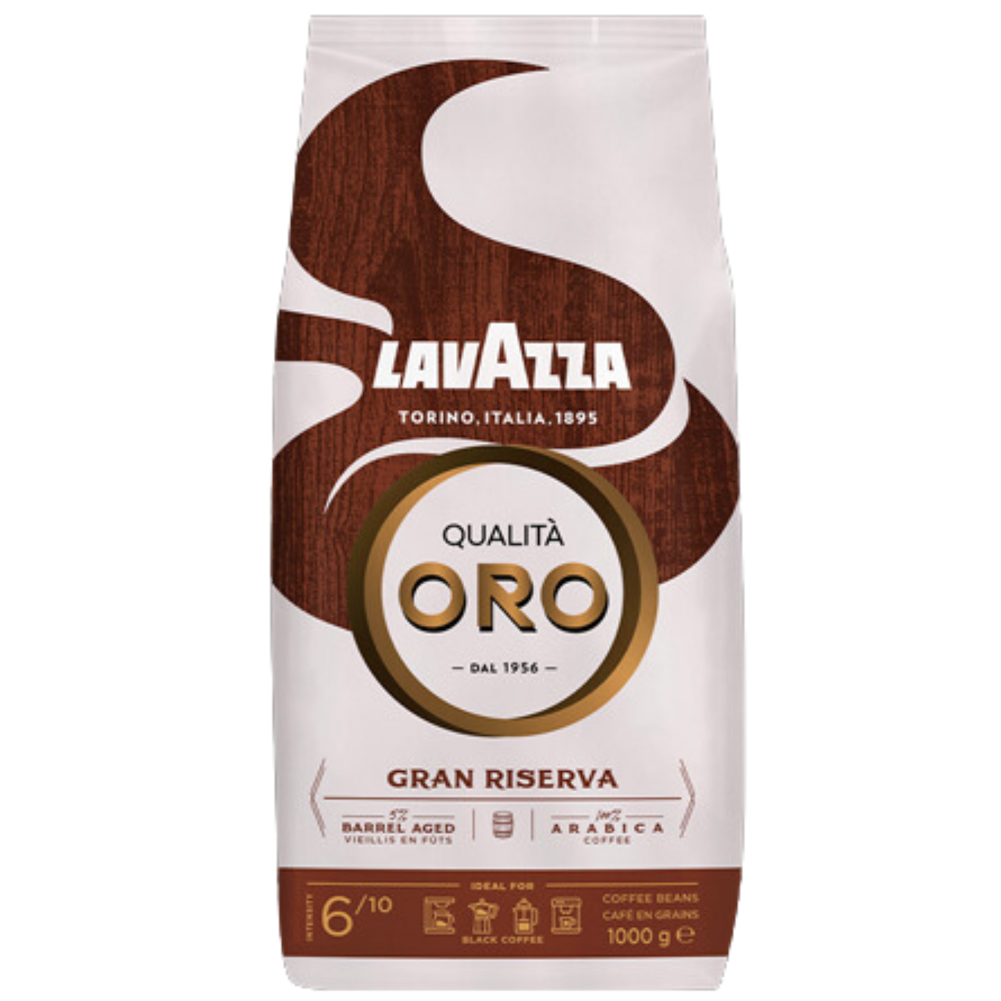 Lavazza Qualitá Oro Gran Riserva Caffè - Coffee Beans 1kg (Clearance - BB 30/04/2025)