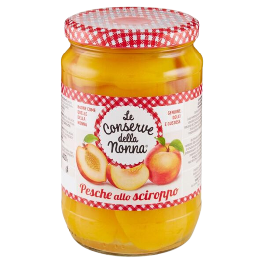 Le Conserve della Nonna Pesche allo Sciroppo - Peaches in Syrup 690g