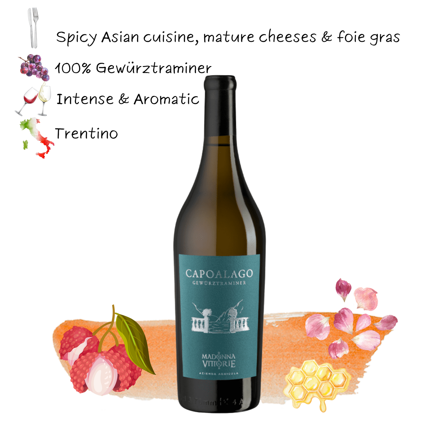 2024 Madonna delle Vittorie “CAPOLAGO” Gewürztraminer D.O.P.