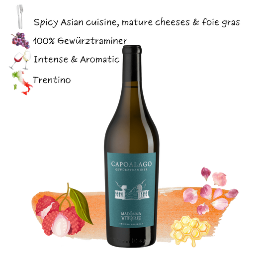 2024 Madonna delle Vittorie “CAPOLAGO” Gewürztraminer D.O.P.