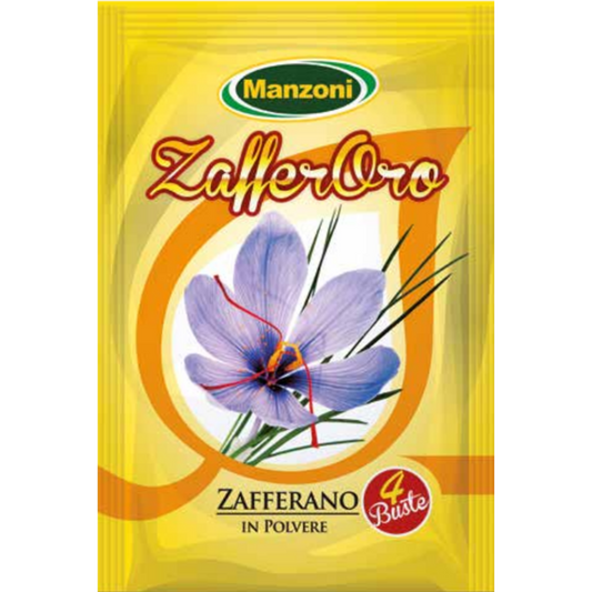 Zafferano - Saffron Powder 0.5g (4x 0.125g sachets)