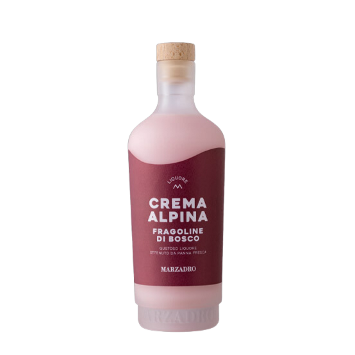 Distilleria Marzadro Crema Alpina Fragoline di Bosco Wild Strawberry Liqueur 700mL