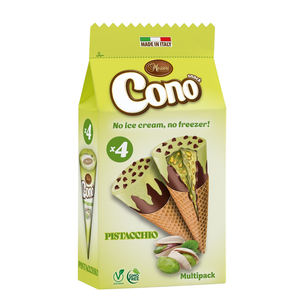 Messori Pistachio Cone 4x22g