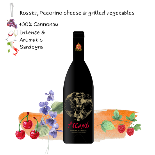 2021 Murales ARCANOS Cannonau di Sardegna D.O.C.