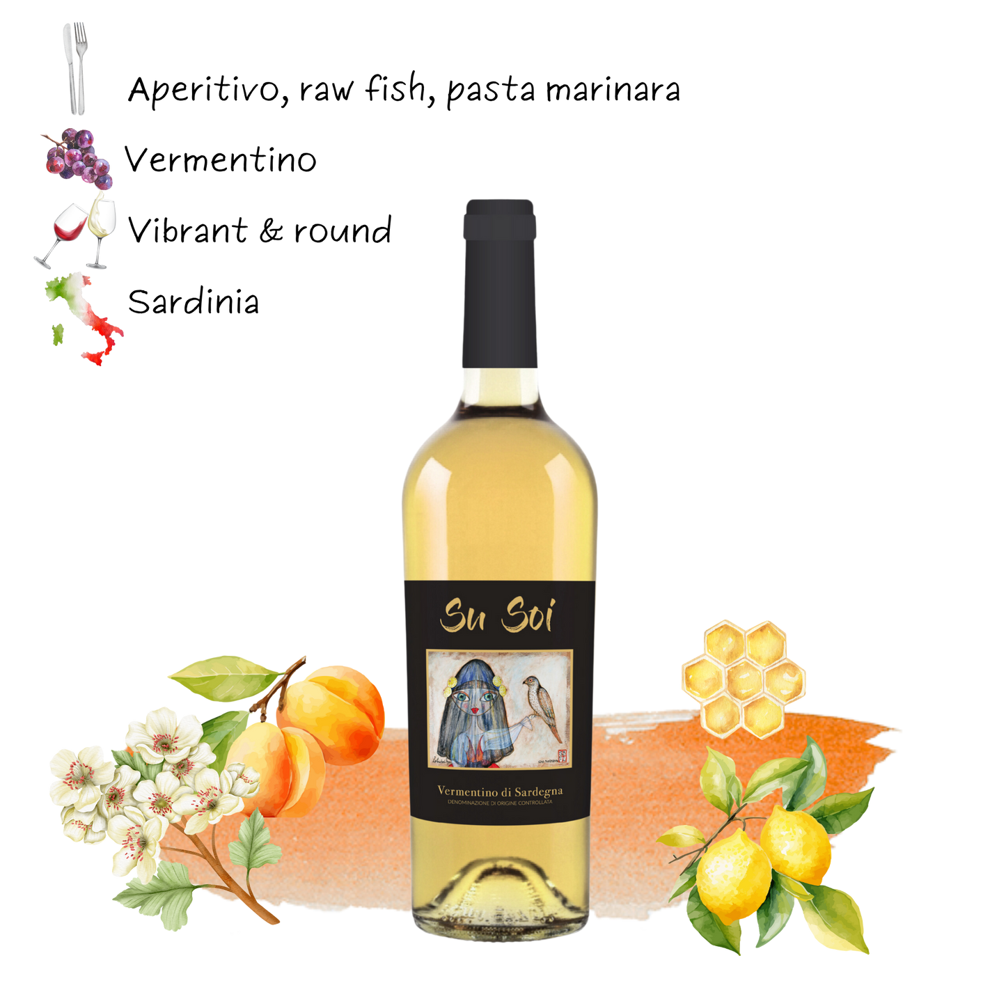 2021 Murales SU SOI Vermentino di Sardegna D.O.C.