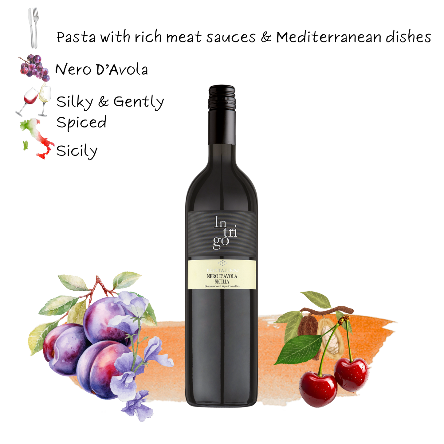 2023 Piantaferro INTRIGO Nero D'Avola D.O.C. Sicilia