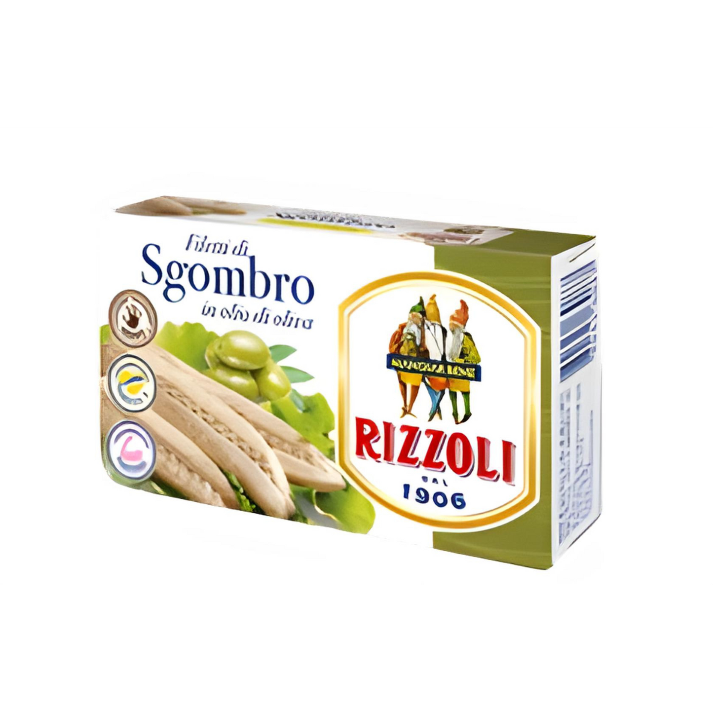 Rizzoli Mackarel Fillets in Olive Oil 125g