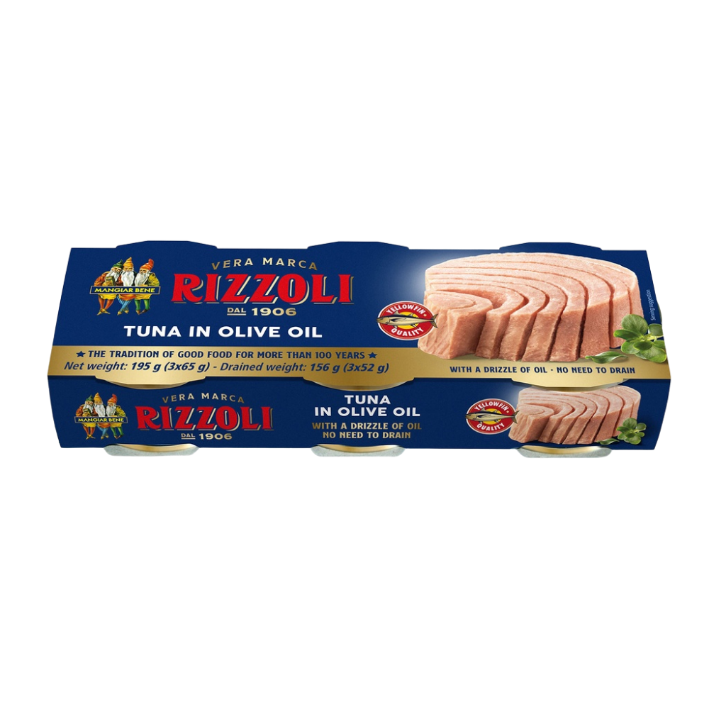 Rizzoli Tuna in Olive Oil 3x65g