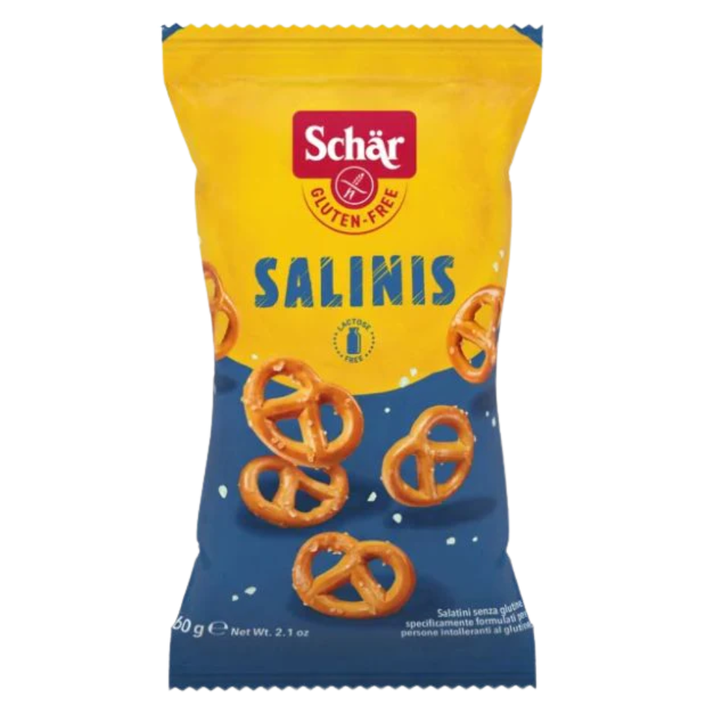 Schar Gluten & Lactose Free Salinis Pretzel Snacks 60g