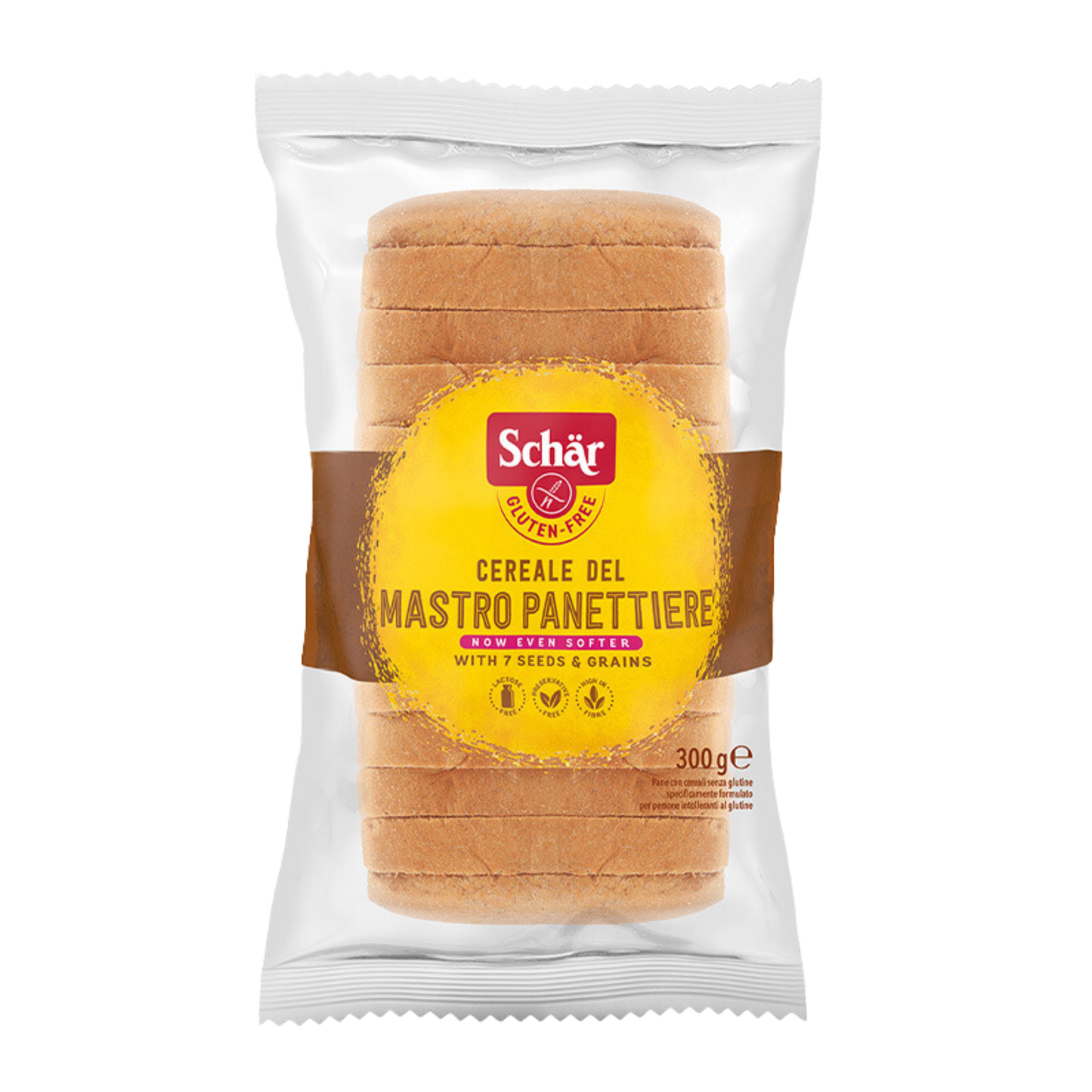 Schar Gluten Free Pane ai Cereali - Multigrain Sourdough Bread 300g (Clearance - BB 8/07/2024)