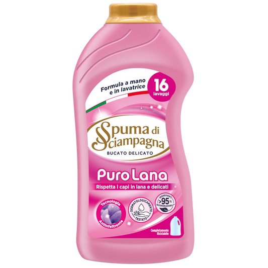Spuma di Sciampagna Puro Lana - Wool & Delicate Garments Laundry Detergent 800ml