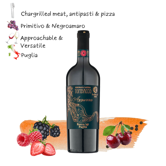 Rinomata Tombacco AZZURRA Rosso Puglia