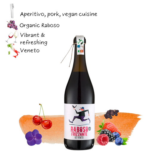 Trevisana Raboso Frizzante I.G.T. Veneto Bio (Organic)