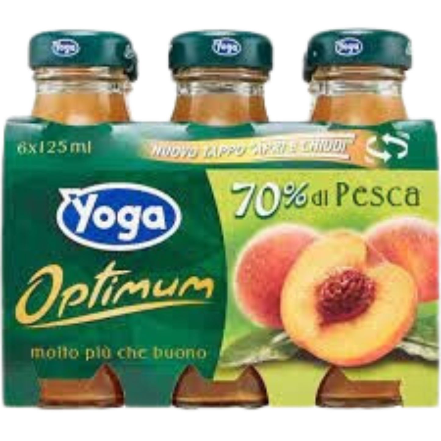 Yoga Peach Nectar 6x125ml