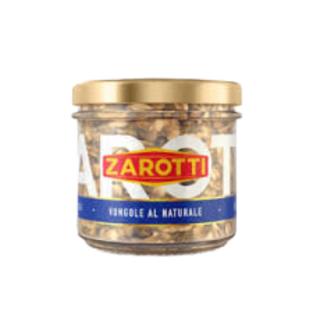 Zarotti Vongole al Naturale (Clams in brine) 110g
