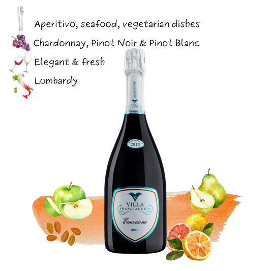 2015 Villa Franciacorta EMOZIONE Franciacorta D.O.C.G. Brut Jeroboam