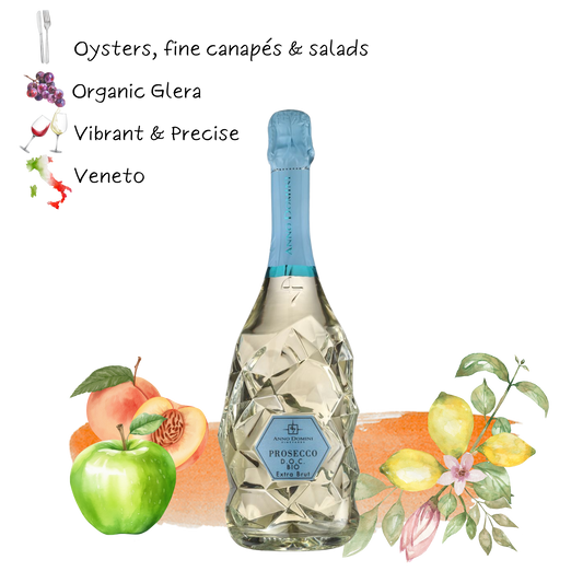 2024 Anno Domini Prosecco D.O.C. DIAMANT Spumante Millesimato Extra Brut Organic