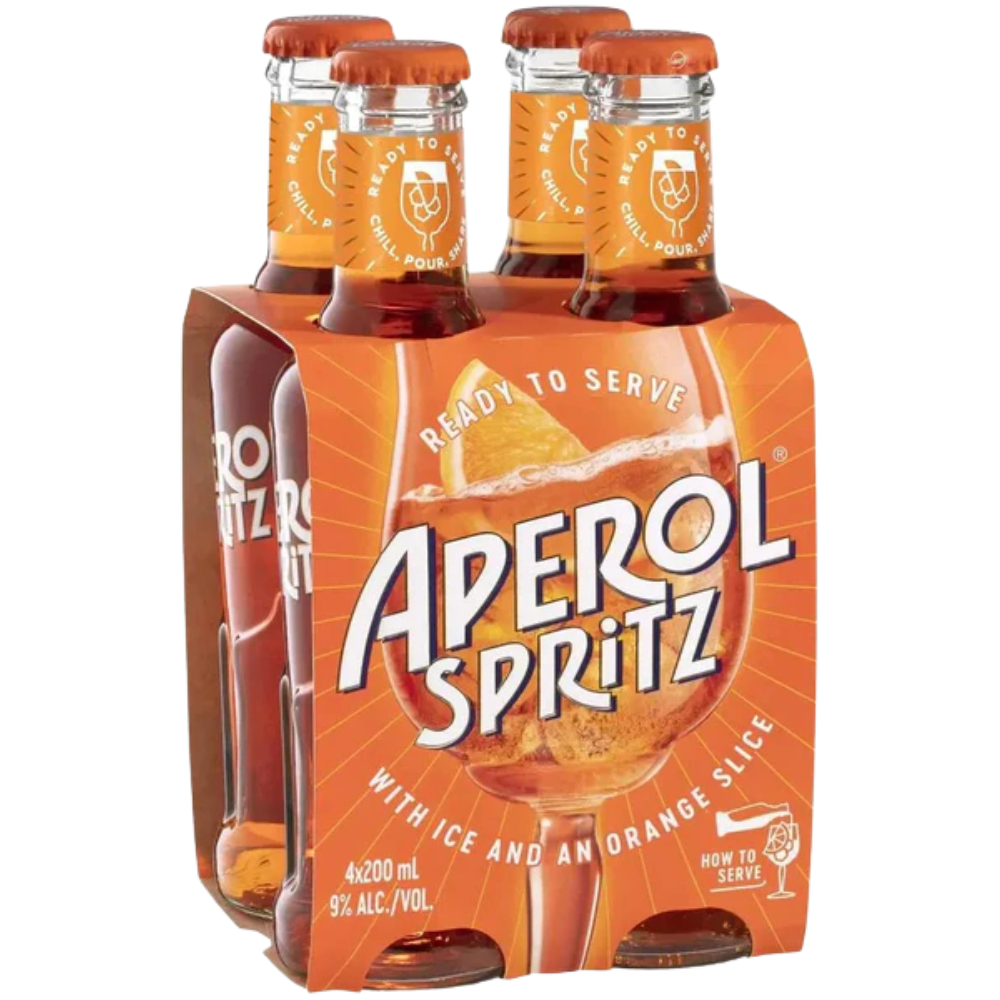 Aperol Spritz Ready to Drink 4x200mL – Spritz & Co